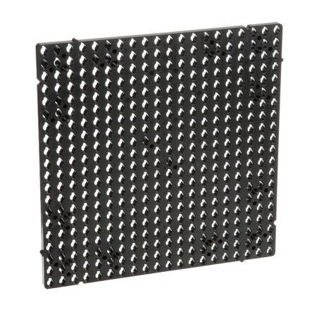 Panduit Quick-Build Grid Tile, 1' X 1', 8 per Pa QB-TILE-GRY